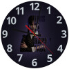 Ρολόι τοίχου γυάλινο (30cm)
