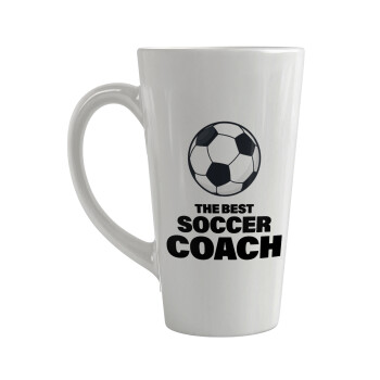The best soccer Coach, Κούπα κωνική Latte Μεγάλη, κεραμική, 450ml