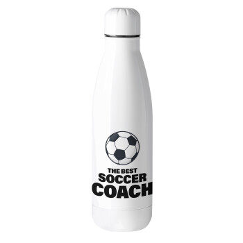 The best soccer Coach, Μεταλλικό παγούρι θερμός (Stainless steel), 500ml