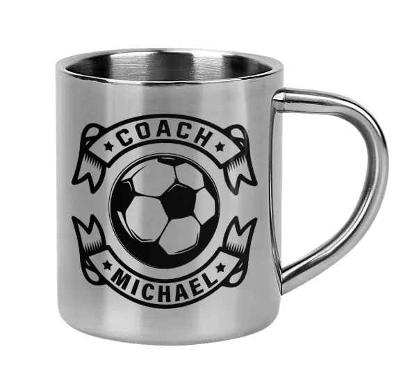 Soccer coach — Mug Stainless steel double wall 300ml