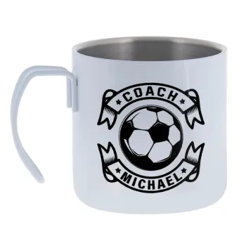 Soccer coach — Κούπα Ανοξείδωτη διπλού τοιχώματος 400ml