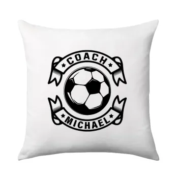 Soccer coach, Μαξιλάρι καναπέ 40x40cm περιέχεται το  γέμισμα