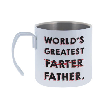 World's greatest farter, Mug Stainless steel double wall 400ml