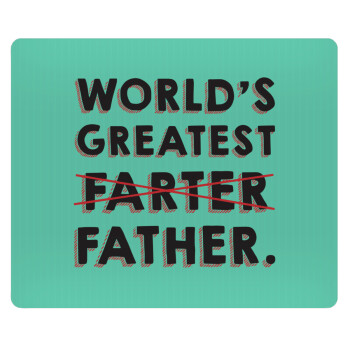 World's greatest farter, Mousepad rect 23x19cm