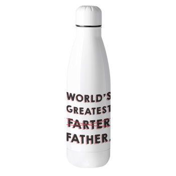 World's greatest farter, Metal mug thermos (Stainless steel), 500ml
