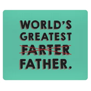 World's greatest farter, Mousepad ορθογώνιο 23x19cm