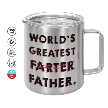 World's greatest farter, Mug Stainless steel double wall 300ml