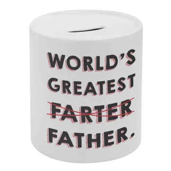 World's greatest farter, Κουμπαράς πορσελάνης με τάπα