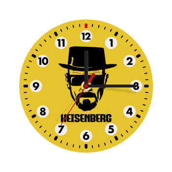 Heisenberg breaking bad, Ρολόι τοίχου ξύλινο (20cm)