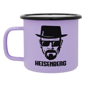 Heisenberg breaking bad, Κούπα Μεταλλική εμαγιέ ΜΑΤ Light Pastel Purple 360ml