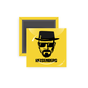 Heisenberg breaking bad, Μαγνητάκι ψυγείου τετράγωνο διάστασης 5x5cm