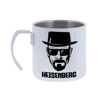 Heisenberg breaking bad, Mug Stainless steel double wall 400ml