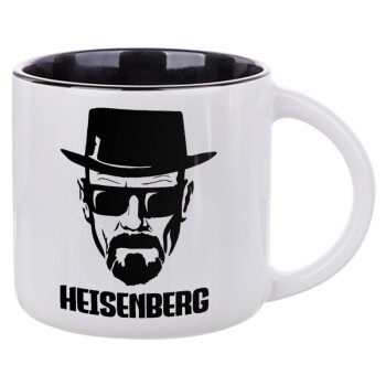 Heisenberg breaking bad, Κούπα κεραμική 400ml Λευκή/Μαύρη