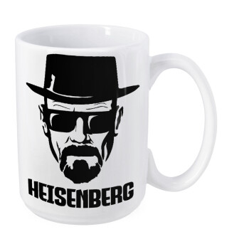 Heisenberg breaking bad, Κούπα Mega, κεραμική, 450ml