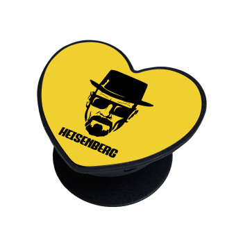 Heisenberg breaking bad, Phone Holders Stand  καρδιά Μαύρο Βάση Στήριξης Κινητού στο Χέρι