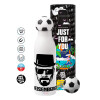 Soccer Metal mug thermos, double wall, 550ml