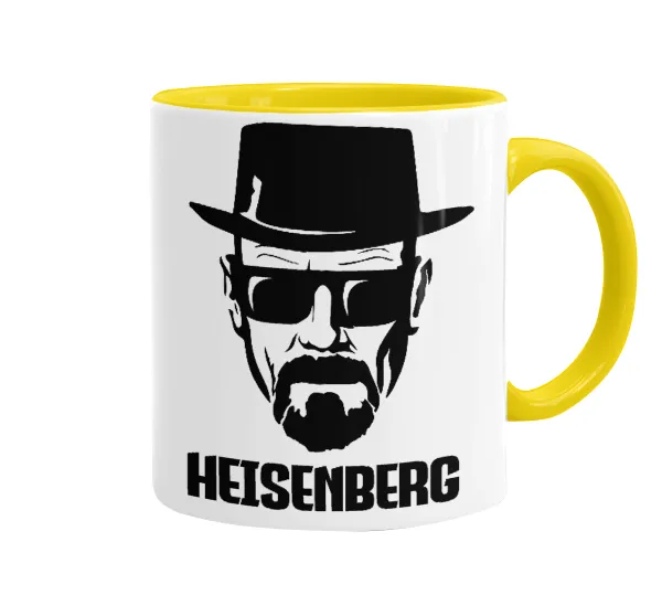 Heisenberg breaking bad — Κεραμική Κίτρινη, 330ml