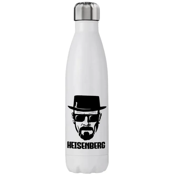 Heisenberg breaking bad — Μεταλλικό παγούρι θερμός (Stainless steel), διπλού τοιχώματος, 750ml