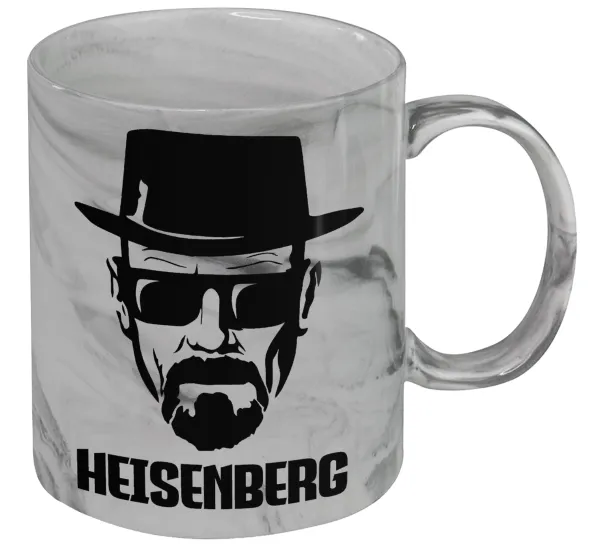 Heisenberg breaking bad — Κούπα κεραμική, marble style (μάρμαρο), 330ml