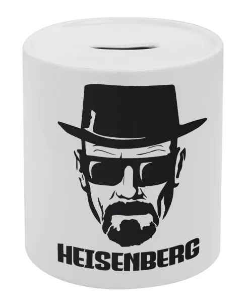 Heisenberg breaking bad — Κουμπαράς πορσελάνης με τάπα