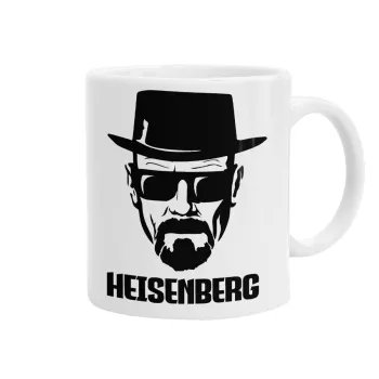 Heisenberg breaking bad, Ceramic coffee mug, 330ml