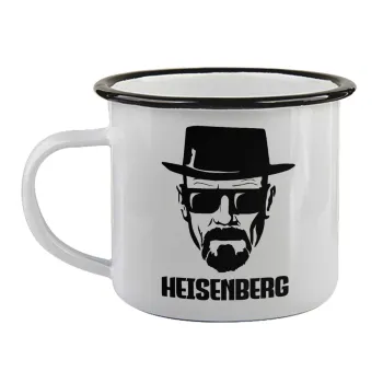 Heisenberg breaking bad, Κούπα εμαγιέ με μαύρο χείλος 360ml