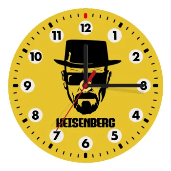Heisenberg breaking bad, Ρολόι τοίχου ξύλινο (20cm)
