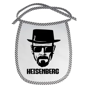 Heisenberg breaking bad, Σαλιάρα μωρού αλέκιαστη με κορδόνι Μαύρη