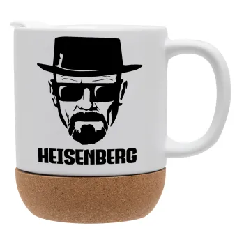 Heisenberg breaking bad, Ceramic coffee mug Cork (MAT), 330ml