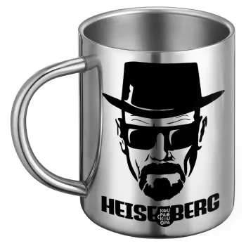 Heisenberg breaking bad, BIG Mug Stainless steel double wall (450ml)