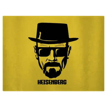 Heisenberg breaking bad, Επιφάνεια κοπής γυάλινη (38x28cm)