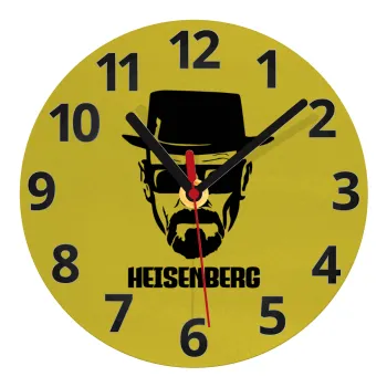 Heisenberg breaking bad, Ρολόι τοίχου γυάλινο (20cm)