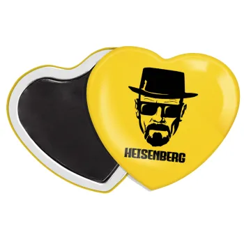 Heisenberg breaking bad, Μαγνητάκι καρδιά (57x52mm)