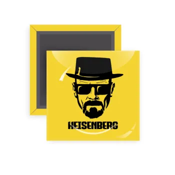 Heisenberg breaking bad, Μαγνητάκι ψυγείου τετράγωνο διάστασης 5x5cm