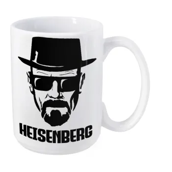 Heisenberg breaking bad, Κούπα Mega, κεραμική, 450ml