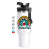 Mega Stainless steel Tumbler with lid, double wall 1,2L