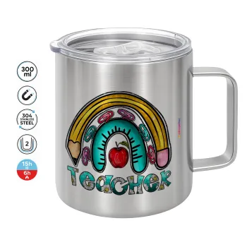 Teacher, Mug Stainless steel double wall 300ml