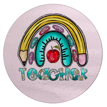 Teacher, Επιφάνεια κοπής γυάλινη στρογγυλή (30cm)