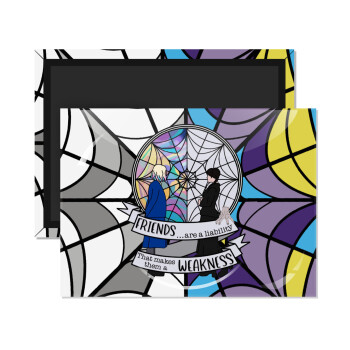 Wednesday window, Ορθογώνιο μαγνητάκι ψυγείου διάστασης 9x6cm