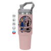 Pink color, 890ml (30oz) stainless Steel Tumbler with Handle