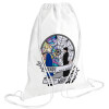Backpack pouch GYMBAG white (28x40cm)