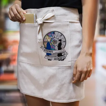 Wednesday window, Ποδιά Μέσης με διπλή τσέπη Barista/Bartender, Beige