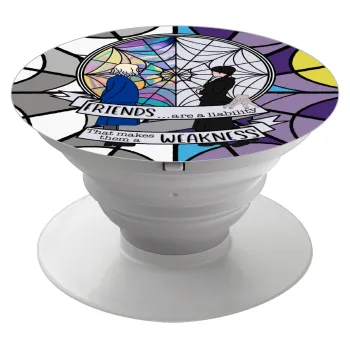 Wednesday window, Phone Holders Stand  Λευκό Βάση Στήριξης Κινητού στο Χέρι