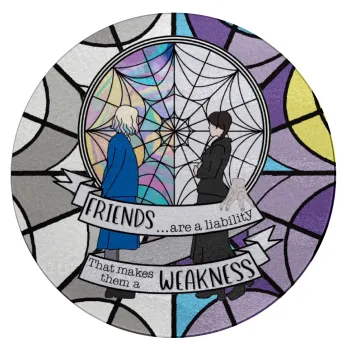 Wednesday window, Επιφάνεια κοπής γυάλινη στρογγυλή (30cm)