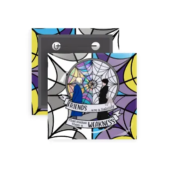 Wednesday window, Κονκάρδα παραμάνα τετράγωνη 5x5cm