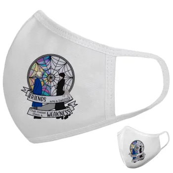 Wednesday window, Μάσκα υφασμάτινη υψηλής άνεσης παιδική (Δώρο πλαστική θήκη)