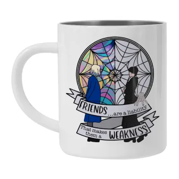 Wednesday window, Mug Stainless steel double wall 300ml