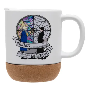Wednesday window, Ceramic coffee mug Cork (MAT), 330ml