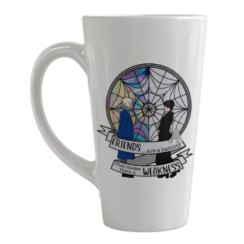 Wednesday window, Κούπα κωνική Latte Μεγάλη, κεραμική, 450ml