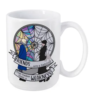 Wednesday window, Κούπα Mega, κεραμική, 450ml